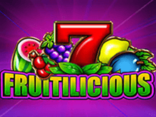 Играйте в аппарат Fruitilicious на популярном сайте игрового зала